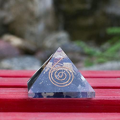 Ayana Piezo Electric orgonit piramida sa biooniziranim crnim turmalnim kristalima | Zaštita e-emisije, Energni