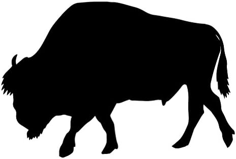 Buffalo Bison Silhouette 6 Vinyl naljepnica naljepnica