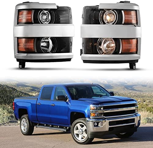 Nixon Offroad farovi za Chevrolet Chevy Silverado 2500 3500 2015-2019 glavna svjetla sklop LED projektor