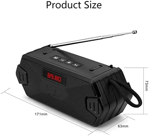 DLOETT prijenosni stubni bas Mini Subwoofer kompatibilan sa zvučnicima podržava TF karticu USB