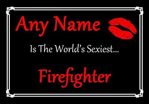 FireFighter personalizirani najseksi certifikat na svijetu