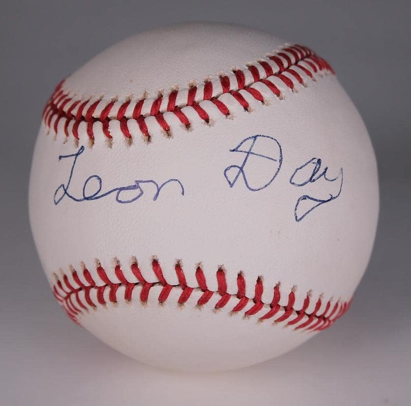 Leon Dan potpisao je autogramirani bejzbol JSA 20190 - autogramirani bejzbol
