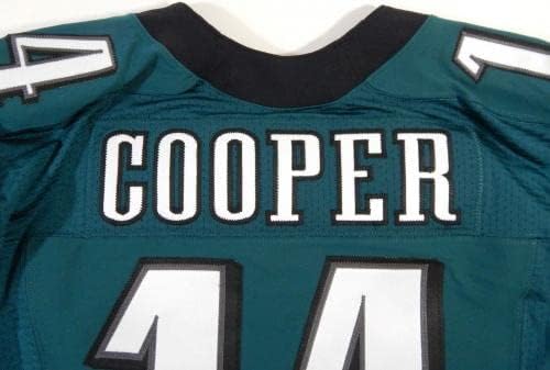 2014 Philadelphia Eagles Riley Cooper 14 Igra Izdana zeleni dres 42 + 4 666 - Neintred NFL igra rabljeni