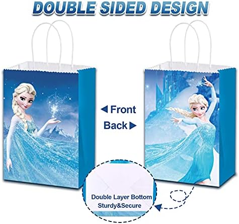 Princess Party Favors Bags, Frozen Goodie Papirne torbe Candy Bags.Frozen Party poklon torbe za dječju zabavu