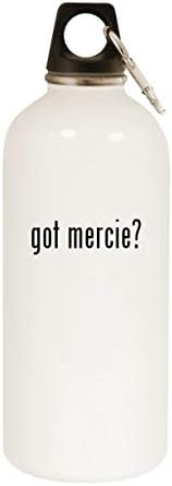 Molandra proizvodi dobila su Mercie? - 20oz boca od nehrđajućeg čelika bijele vode s karabinom, bijelom