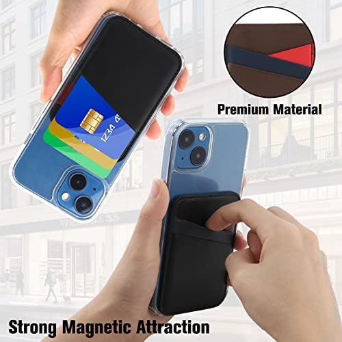 Mornex magnetski novčanik s Magsafeom kompatibilnom sa iPhone 13 i iPhone 12 serije, kožnim magnetskim držačem