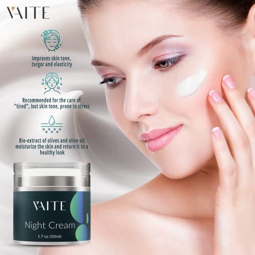VAITE noćna krema kolagen Proizvodi za njegu kože lica kolagen Anti Aging Moisturizer zaglađuje sredstvo