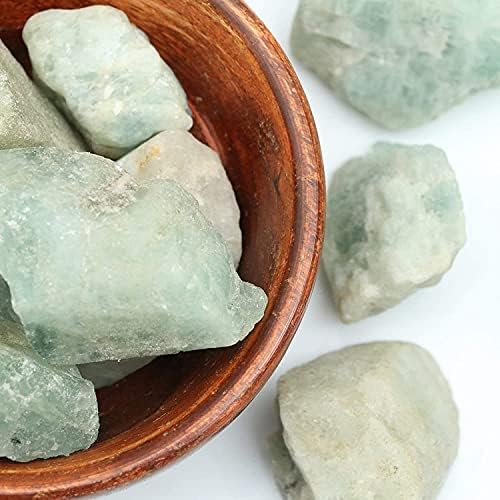Zaicus 1 lb Green Jade grubi kamen - sirovo kamenje i kristali sakupljajući, nakit, kabiranje, lapidarni,
