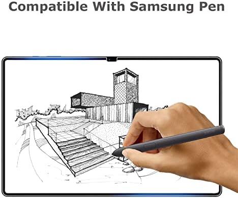 [2 Pakovanje] EpicGadget Zaštita ekrana za Samsung Galaxy Tab S8 Ultra 14,6 inča , 9h tvrdoća HD prozirno kaljeno staklo zaštitni Film za Galaxy Tablet S8 Ultra