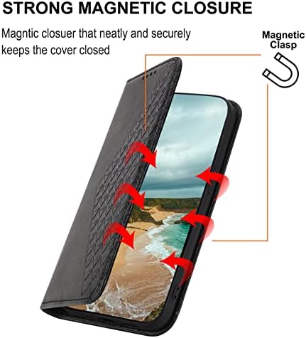 Futrole za telefon kompatibilne sa Samsung Galaxy A53 5G futrolom za novčanik sa držačem kreditne kartice,zaštitni poklopac za cijelo tijelo Premium mekana PU kožna futrola,magnetno zatvaranje otporna na udarce poklopac za udarce poc