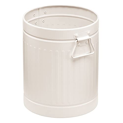 Mdesign Čelični Metal kanta za otpatke 2 galona/7 litara, kanta za smeće sa ručkama za kupatilo, kuhinju,