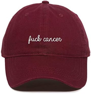 Tehnički dizajn jeben rak, svijest o raku bejzbol kapu za izvezeni pamuk podesivi kapu za tatu