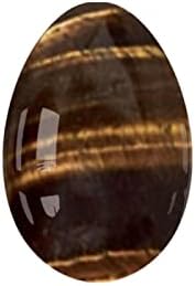 Yoni jaja za žensko rušeno jade yoni jaje 40x25mm Natural kamen zacjeljivanje kristalne kegel vježbanje masaže kuglica, tigra