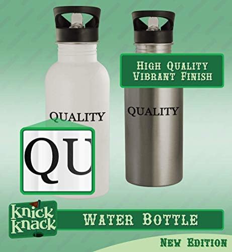 Knick Klack pokloni #gallantries - 20oz boca vode od nehrđajućeg čelika, srebro