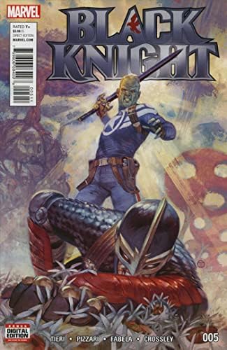 Crni vitez # 5 VF / NM; Marvel comic book / posljednje izdanje
