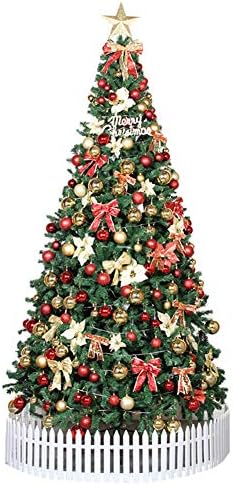 Yayq ukrašeni veliki božićni stablo zvijezda ukrasi svijetli 2500 zelenih grana u sv klasično za odmor isedding-green 13ft