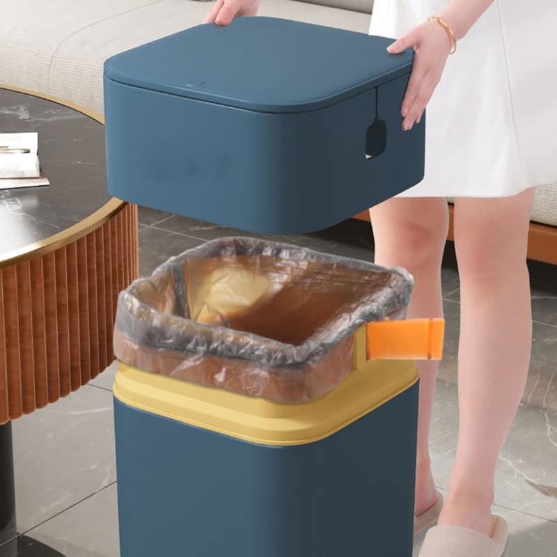 XDCHLK kantu za kantu za smeće za brtvljenje za kuhinju kupatilo uredski kantu za odlaganje kante za smeće sa poklopcem smeća