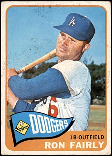 1965 TOPPS # 196 Ron Failly Los Angeles Dodgers VG + Dodgers