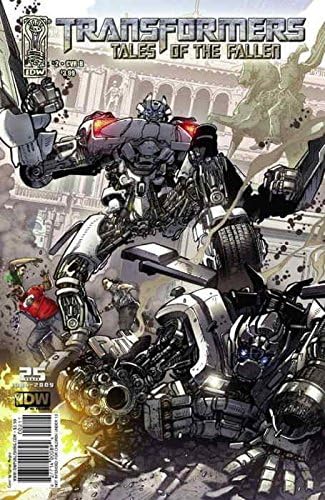 Transformers: Tales Of The Fallen # 2b VF / NM; IDW strip
