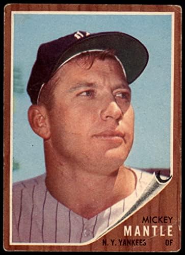 1962 FAPPS # 200 Mickey Mantle Dobar Yankees Hof