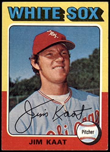 1975 TOPPS # 243 Jim Kaat Chicago White Sox VG + White Sox