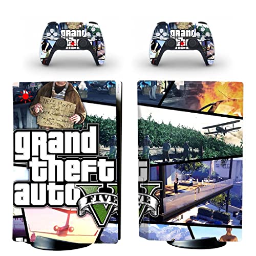Za PS4 PRO - Game Grand GTA krađe i Auto PS4 ili PS5 kože naljepnica za PlayStation 4 ili 5 konzola i kontroleri