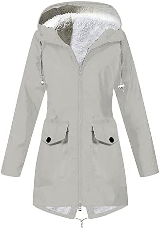 Ženska zima zadebljana vojna jakna za parku toplo od pamučnog kaputa sa kapuljačom punim patentnim zatvaračem s dugim rukavima