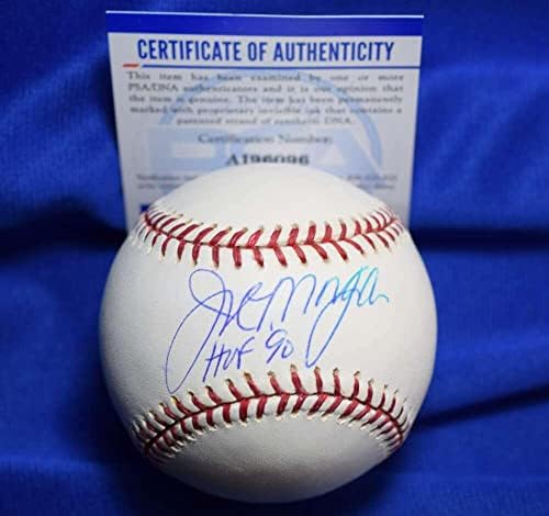 Joe Morgan Hof 90 PSA DNA COA Autogram Glavna liga OML potpisana bejzbol - autogramirani bejzbol