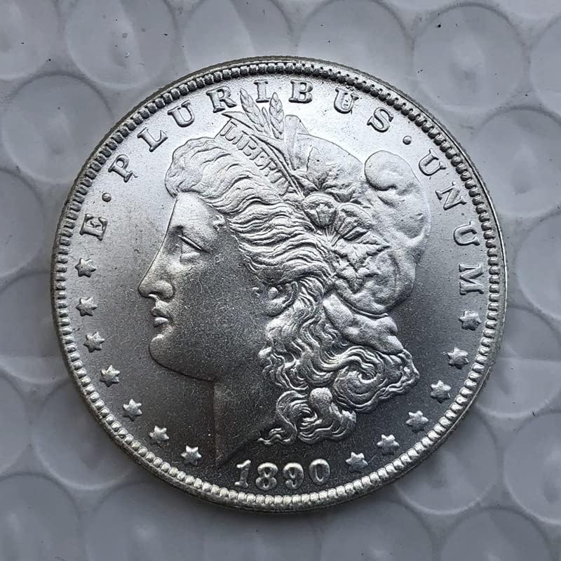 1890O izdanje American Morgan Coin srebrni dolar mesingani srebrni antikni čepovi inozemnih kovanica