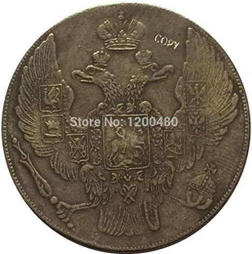 1834 Rusija 12 Platinum Coins Copy Copy ukras prikupljaju poklone