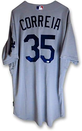 Kevin Correia tim izdvojen dressey Dodgers 2014 Road Grey # 59 MLB HZ844021 - MLB igra polovne dresove