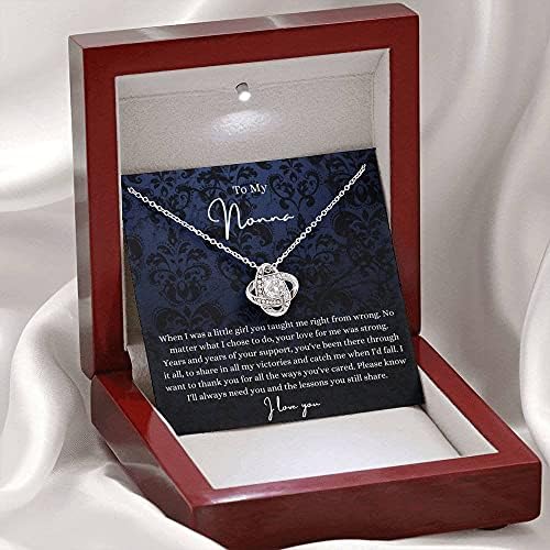 Nakit za poruke, ručno rađena ogrlica - personalizirani poklon love čvor, do moje neveske poklone ogrlice