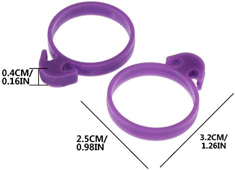 Silikonska prstenasta torba Tie 10pc Ring Ring Pipe brtva alata za fiksiranje kablova kuhinja,trpezarija