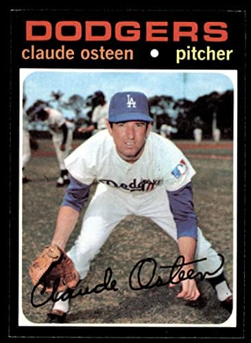 1971 TOPPS 10 Claude Osteen Los Angeles Dodgers NM Dodgers