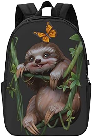 ICOMON bager za ručak Lazy Sloth ruksak dječaci / djevojke školske računarske ruksak za ruksak za knjige