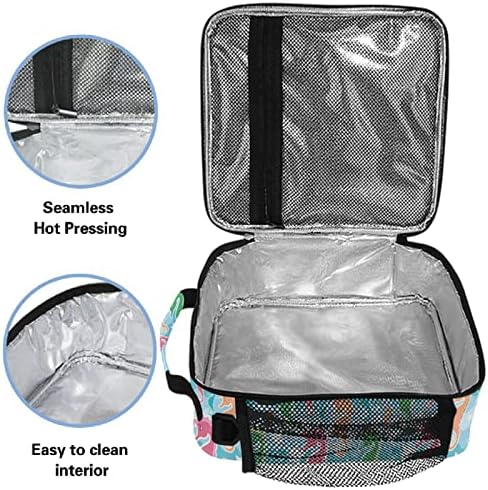 ZZXXB Lovely Seahorse izolovana torba za ručak kutija termo Cooler torba za višekratnu upotrebu torba za