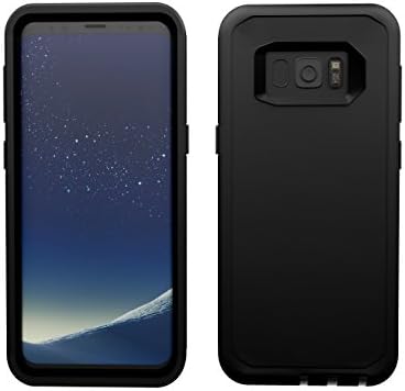 Case Samsung Galaxy S8 Plus, TOUGHBOX® [oklopna serija] [Crna] za Galaxy S8 Plus CASE [s futrolom i kaišnim