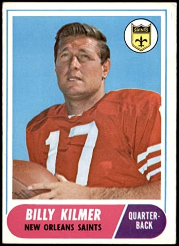 1968 TOPPS 186 Billy Kilmer New Orleans Saints VG / Ex Saints Ucla