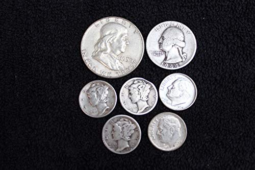 1916. do 1964. američke srebrne kovanice, Franklin Polu dolara, Washington četvrt, Roosevelt i Mercury Dimes