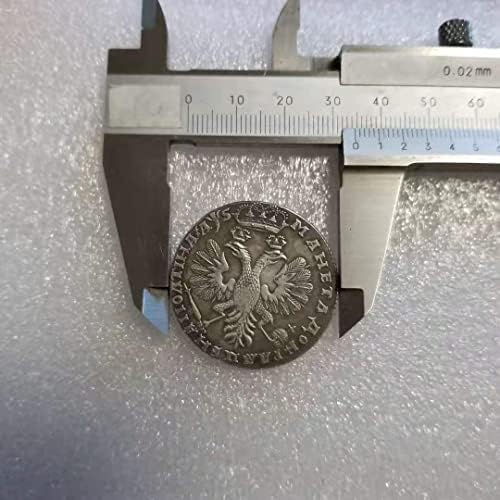 Starinski zanati 1724 Ruski Portina 50 Kopek replika kovanica Komemorativni novčić 1664