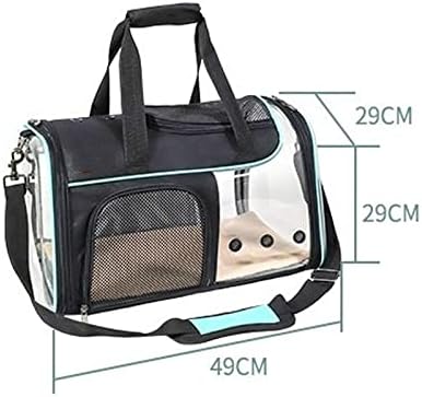 STRAW prijenosni psi mačka transparentni ruksak u kavezu Transport prozračna torbica za male životinje