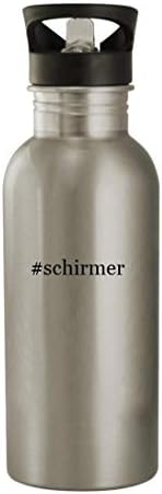 Knick Klack pokloni #schirmer - 20oz boca vode od nehrđajućeg čelika, srebro