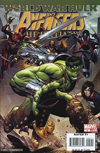 Osvetnici: inicijativa 5 VF / NM; Marvel comic book / svjetski rat Hulk Slott