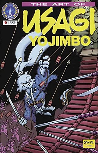 Umjetnost Usagi Yojimbo, #2 VF/NM ; Radio Comix strip knjiga
