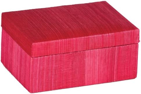 Terragrafics sorbet ukrasna svilena kutija u crvenoj boji