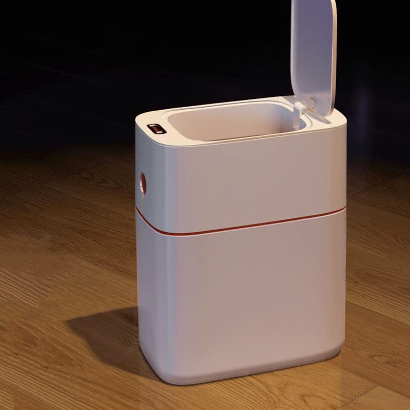 Uxzdx kanta za senzor uskog šava pametna Senzorska kanta za smeće Elektronske automatske kante za smeće u kupatilu kante za smeće Kućni toalet vodootporan