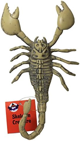 Scary Halloween Scorpion skelet figurica