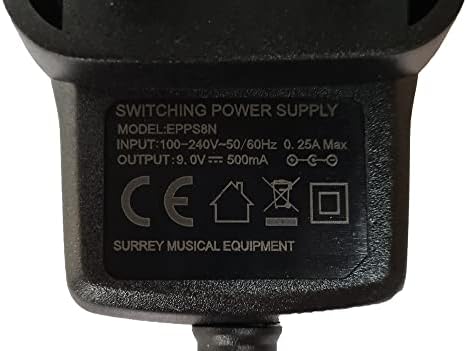 Zamjena Napajanja za Line 6 M5 Effects pedal Adapter UK 9V