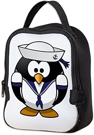 Neoprenska Torba Za Ručak Little Round Penguin-Mornar Mornarice