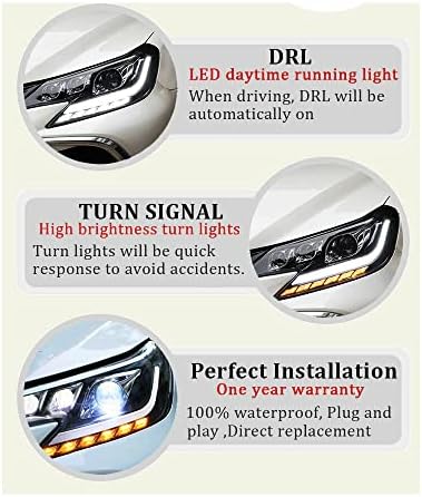 yise-N0246 novo za Toyota Mark X prednja svjetla 2013-2017 LED projektor LED DRL zamijenite OEM Halogen